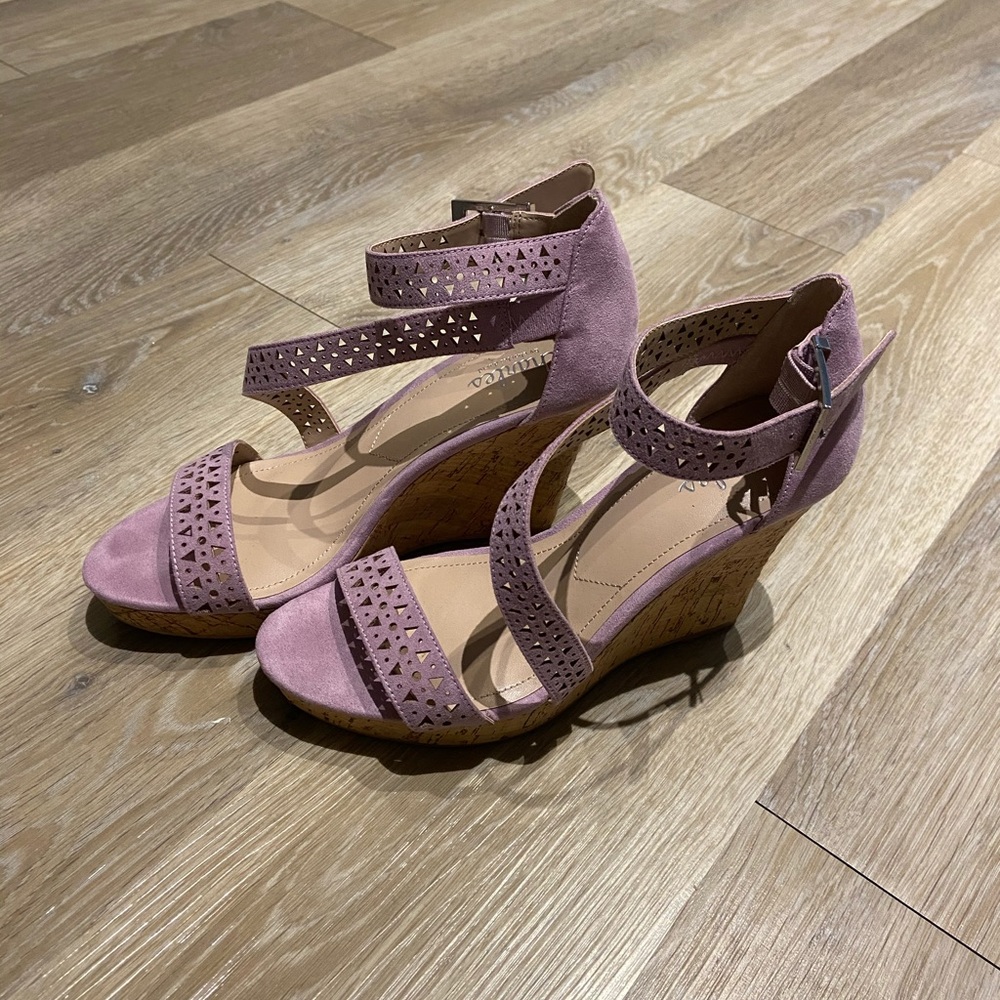 Wedge Sandal by David Charles Size 8